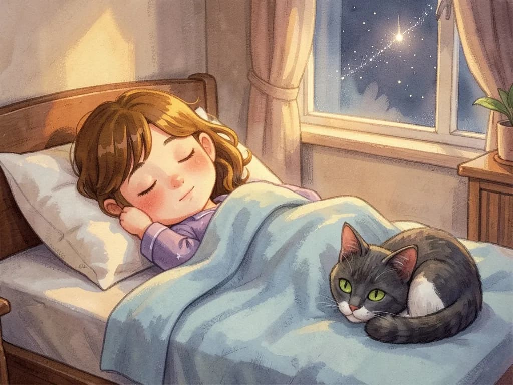 Page 10 illustration: The room grew quiet.