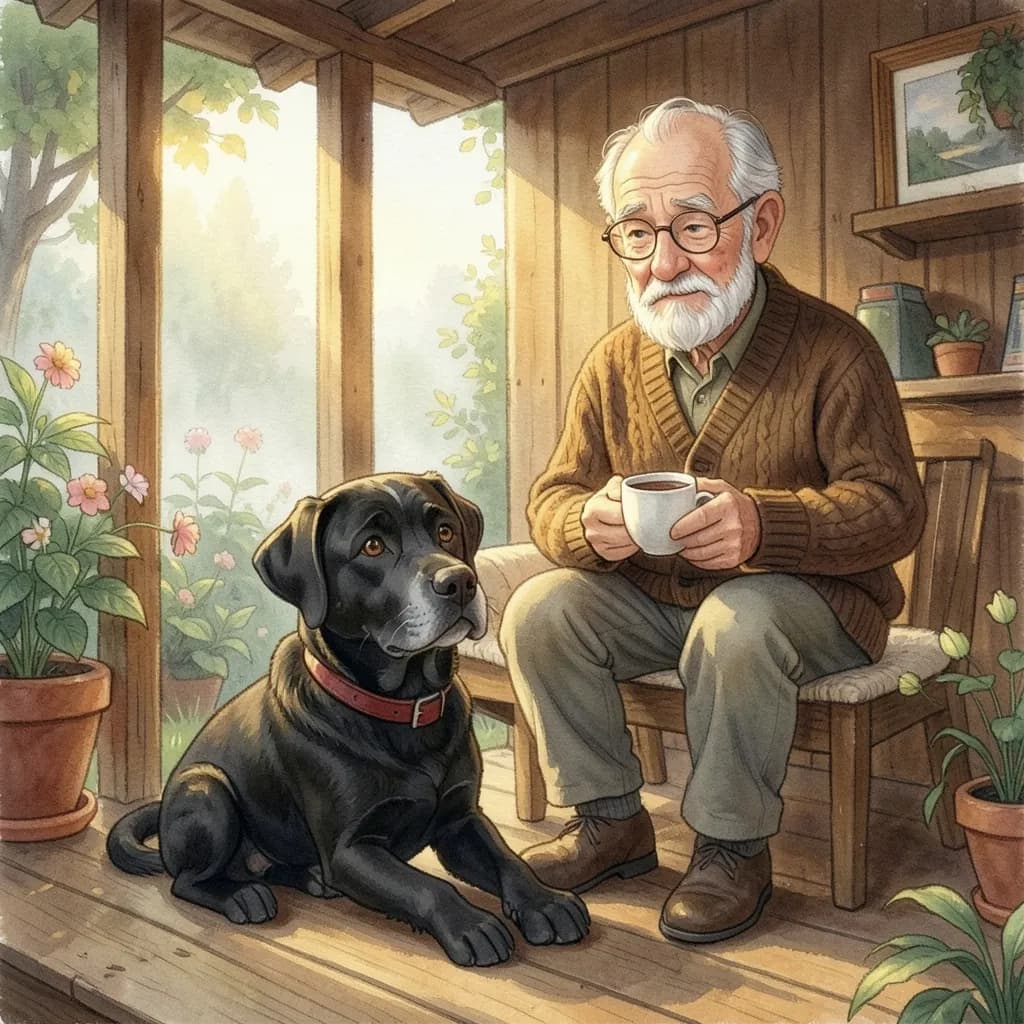 Page 1 illustration: Every morning begins the same way.