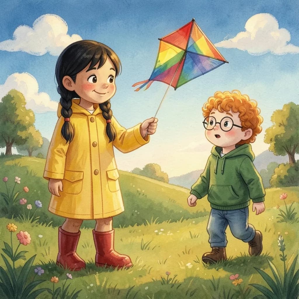 Page 4 illustration: Sam walked over slowly.