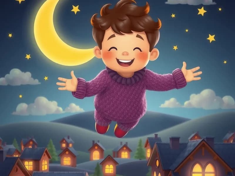Sample illustration: bedtime story